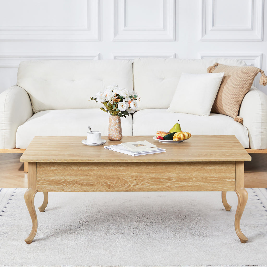 Wirrytor Lift Top Coffee Table with Storage for Living Room